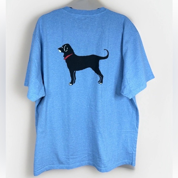 The Black Dog Annapolis MD T-Shirt Blue Graphic Tee Men’s XXL Cotton - Picture 3 of 7